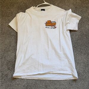 White Graphic Tee for Men